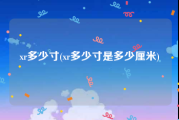 xr多少寸(xr多少寸是多少厘米)