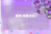 集赞(集赞活动)