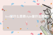 feed是什么意思(fight是什么意思)
