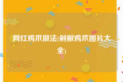 网红鸡爪做法(剁椒鸡爪图片大全)