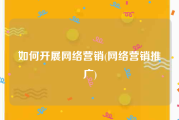 如何开展网络营销(网络营销推广)
