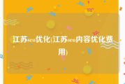 江苏seo优化(江苏seo内容优化费用)