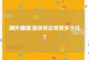开天猫店:开一个天猫旗舰店需要多少钱？