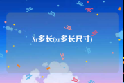 Xr多长(xr多长尺寸)