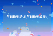 气球造型培训(气球造型教程)