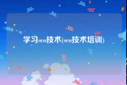 学习seo技术(seo技术培训)
