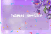 烎的意思(怼烎是什么意思)