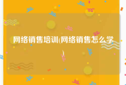 网络销售培训(网络销售怎么学)