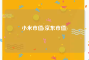 小米市值(京东市值)