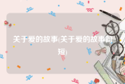关于爱的故事(关于爱的故事简短)