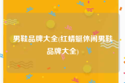 男鞋品牌大全(红蜻蜓休闲男鞋品牌大全)