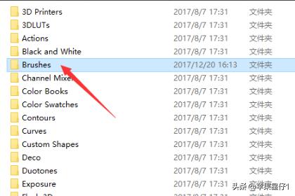 pscc2015:ps cc2015下载的笔刷放在哪个文件夹？  第4张