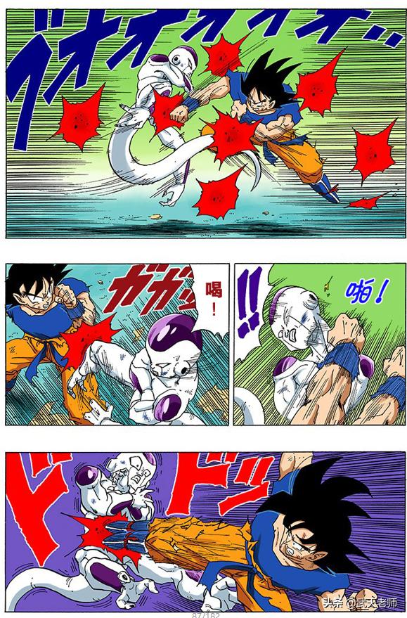 分镜是什么意思:日本漫画中鸟山明的分镜最好吗，那车田正美的台词是不是最好的呢？  第28张