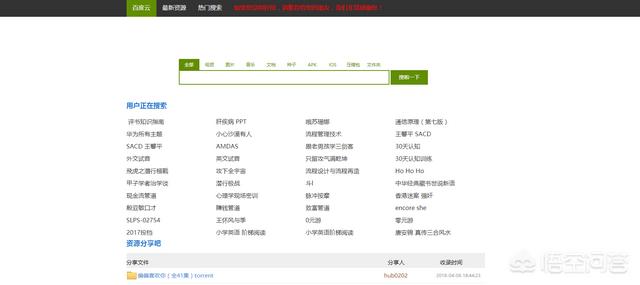 搜索资源平台:怎样可以搜索百度网盘别人分享的资源？  第4张