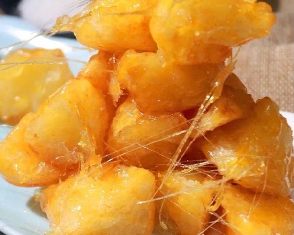 拔丝苹果制作方法视频
:拔丝苹果的具体做法是什么？  第1张