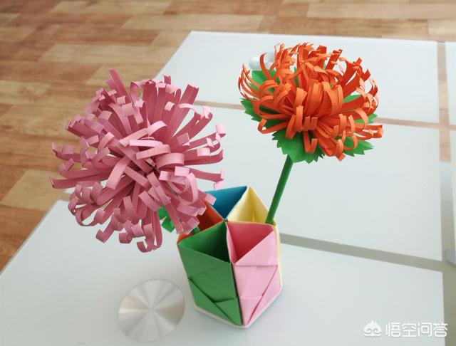 diy手工玫瑰花制作视频
:彩纸手工花怎么做？  第1张