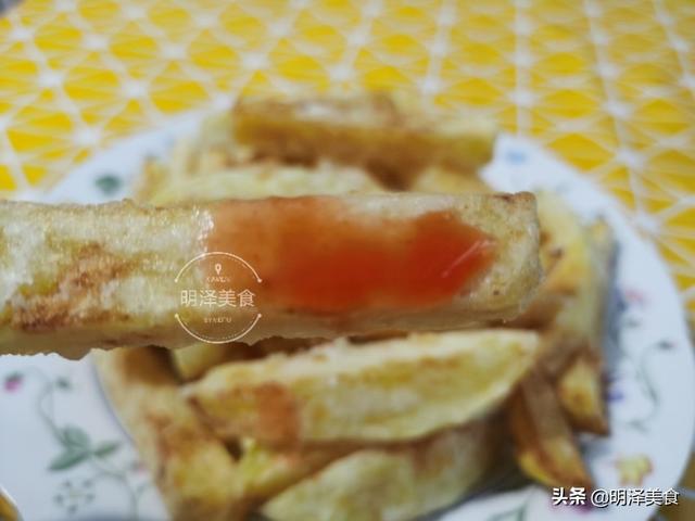 薯条怎么制作视频
:土豆条薯条的家常做法？  第19张