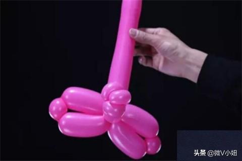 气球玫瑰花的做法视频
:气球玫瑰花造型教程？  第12张