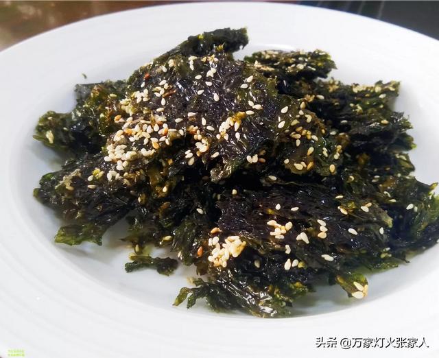 炒海苔的做法视频
:海苔脆是怎么制作的？  第8张