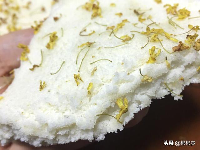 糕干的做法视频
:桂花糕蒸出来太干怎么回事？  第1张