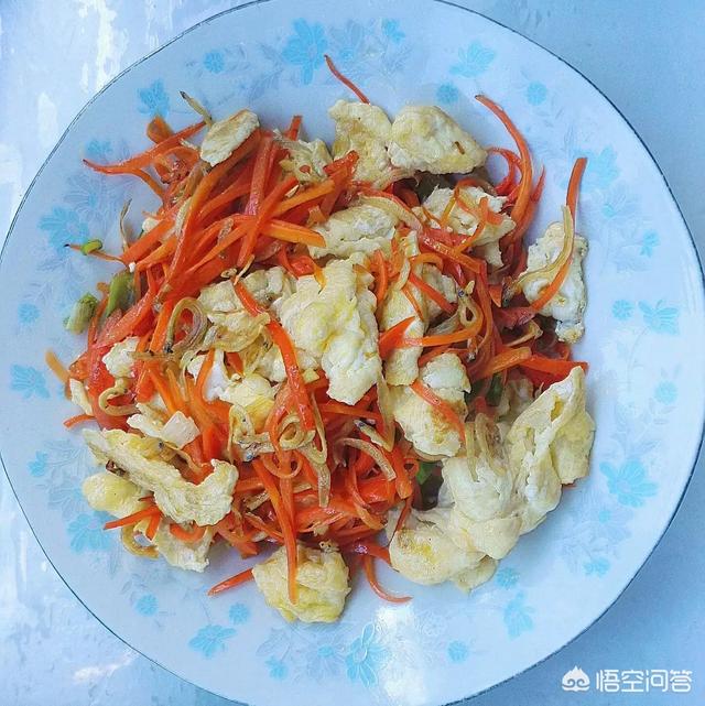 炒胡萝卜做法视频
:胡萝卜怎么炒着吃？  第4张