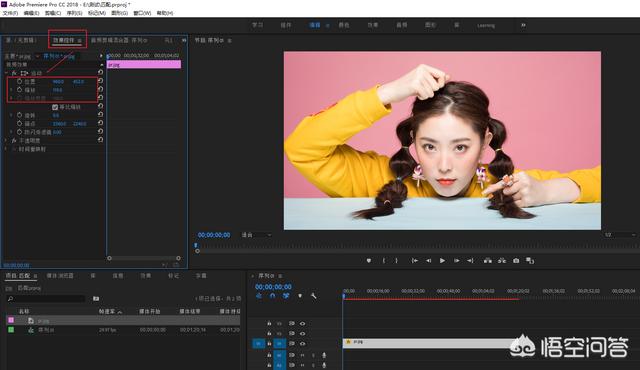 pr怎么做图片视频
:pr软件剪辑，视频和照片怎么放入同一个序列？  第9张
