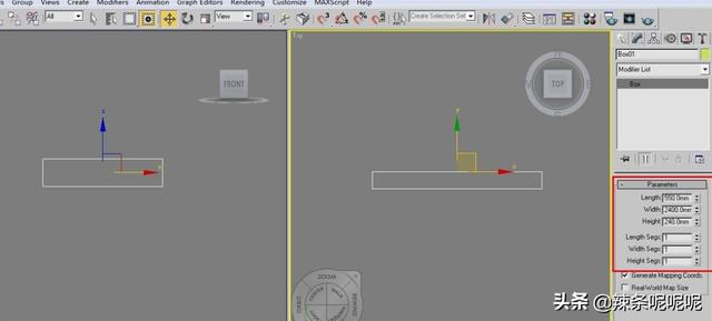 3dmax电视制作过程
:3ds Max电视柜模型制作？  第2张