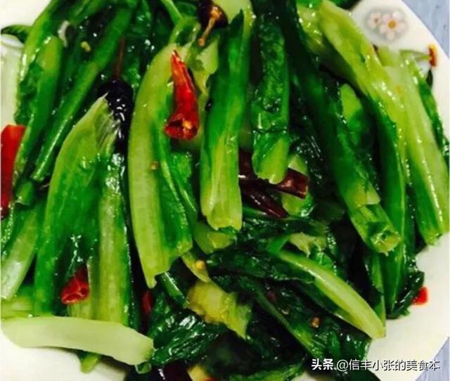 炒油麦菜的做法视频
:碧绿的炒油麦菜是怎么做到的？  第3张