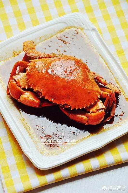 葱油面包蟹的做法视频
:冻大螃蟹怎么做才好吃？  第5张