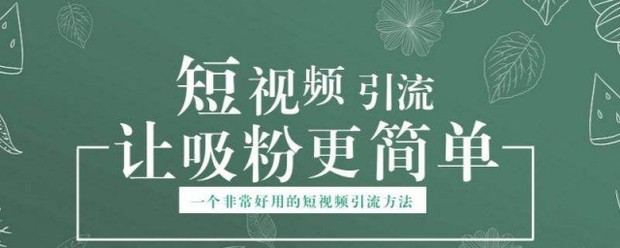 短视频项目介绍
:短视频引流的手段介绍  第1张