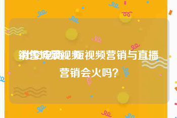 销售场景视频
:社交电商、短视频营销与直播营销会火吗？