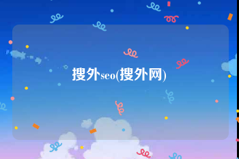 搜外seo(搜外网)