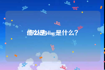 什么是vlog:你认为vlog是什么？