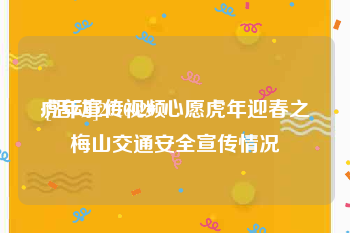 虎年宣传视频
:[活动]20100207心愿虎年迎春之梅山交通安全宣传情况