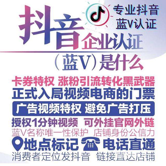 抖音蓝v是什么意思(抖音里面的蓝v是什么意思啊)  第1张
