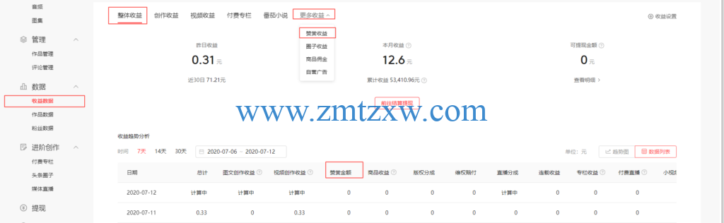 头条号后台的简单介绍 第2张 头条号后台的简单介绍 第2张