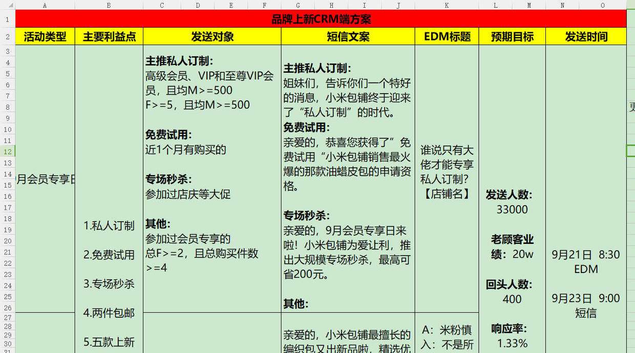 店铺运营方案(店铺运营方案模板)  第1张